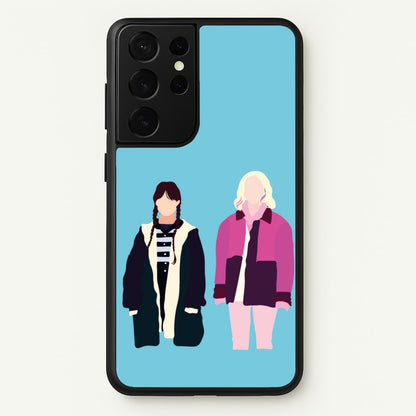 Sinclair And Wednesday  - Wednesday Phone Case for Galaxy S21 Ultra