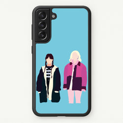 Sinclair And Wednesday  - Wednesday Phone Case for Galaxy S21FE