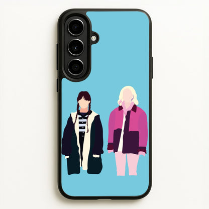 Sinclair And Wednesday  - Wednesday Phone Case for Galaxy A56