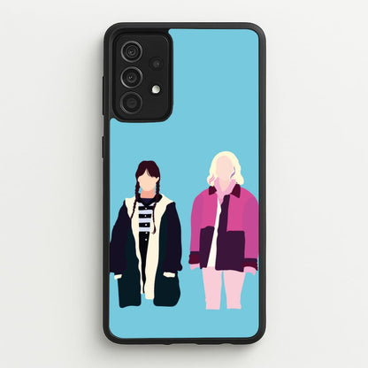 Sinclair And Wednesday  - Wednesday Phone Case for Galaxy A52 / A52s