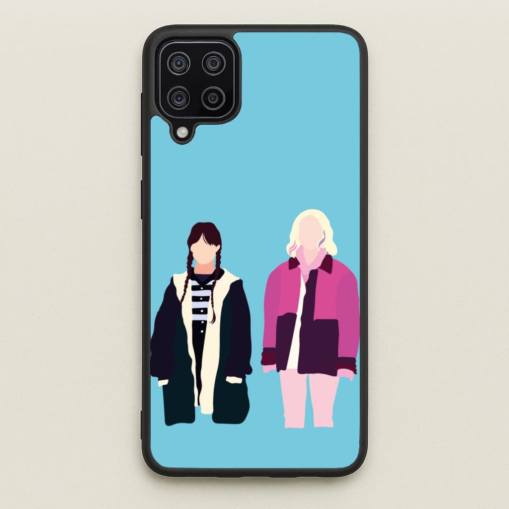 Sinclair And Wednesday  - Wednesday Phone Case for Galaxy A12