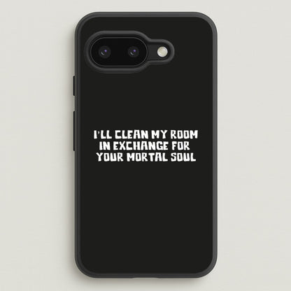 I'll Clean My Room In Exchange Wednesday  - Wednesday Phone Case for Google Pixel 9a