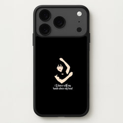 I'll Dance With My Hands Above My Head Wednesday Phone Case for iPhone 17 Pro Max