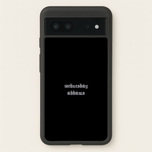 Wednesday Typogrophy  - Wednesday Phone Case for Google Pixel 7
