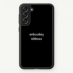 Wednesday Typogrophy  - Wednesday Phone Case for Galaxy S22 Plus