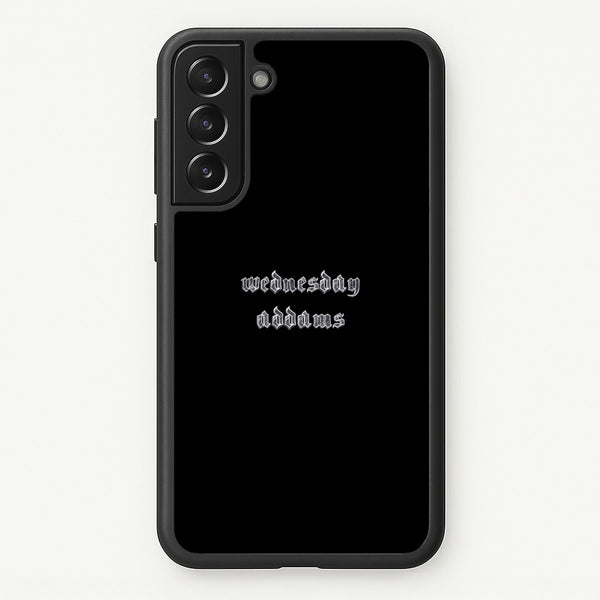 Wednesday Typogrophy  - Wednesday Phone Case for Galaxy S21 Plus