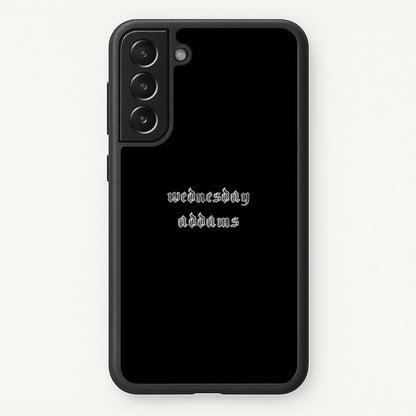 Wednesday Typogrophy  - Wednesday Phone Case for Galaxy S22