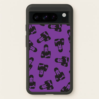 Addams Pattern  - Wednesday Phone Case for Google Pixel 8 Pro