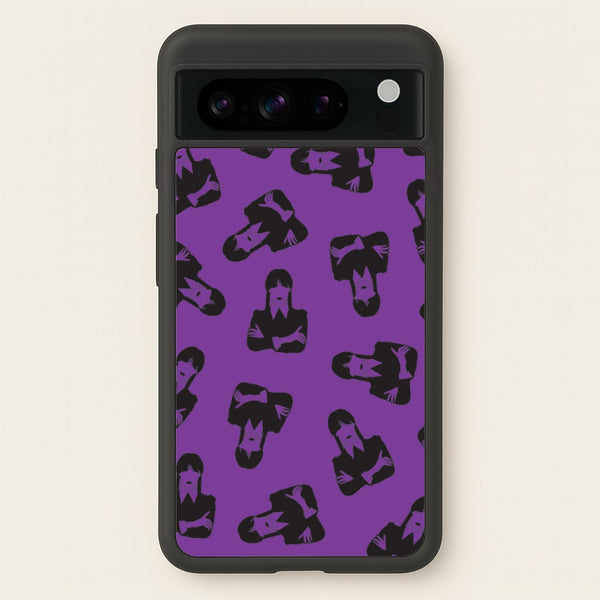 Addams Pattern  - Wednesday Phone Case for Google Pixel 8 Pro
