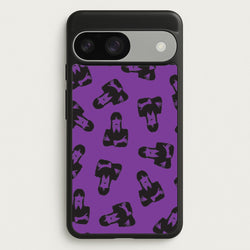 Addams Pattern  - Wednesday Phone Case for Google Pixel 9 / 9 Pro