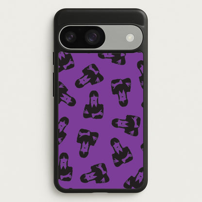 Addams Pattern  - Wednesday Phone Case for Google Pixel 9 / 9 Pro