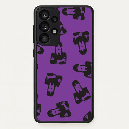 Addams Pattern  - Wednesday Phone Case for Galaxy A53