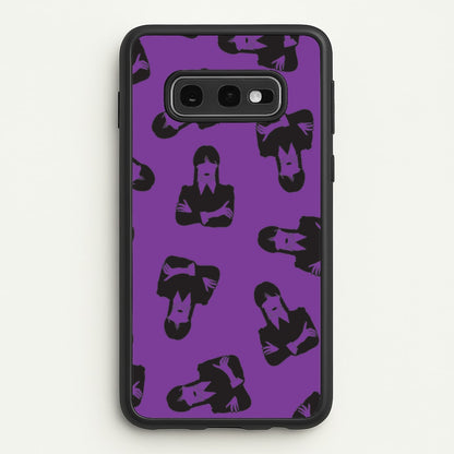 Addams Pattern  - Wednesday Phone Case for Galaxy S10e