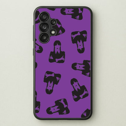 Addams Pattern  - Wednesday Phone Case for Galaxy A13