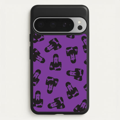 Addams Pattern  - Wednesday Phone Case for Google Pixel 9 Pro XL