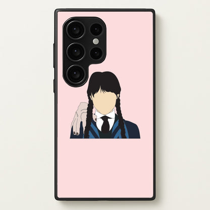 Wednesday And Thing  - Wednesday Phone Case for Galaxy S24 Ultra