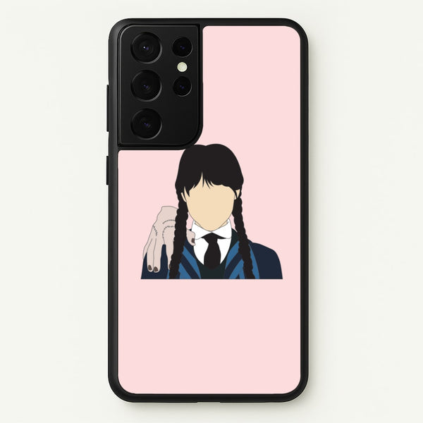 Wednesday And Thing  - Wednesday Phone Case for Galaxy S21 Ultra