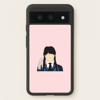 Wednesday And Thing  - Wednesday Phone Case for Google Pixel 8a