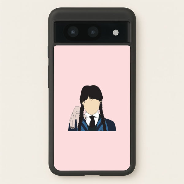 Wednesday And Thing  - Wednesday Phone Case for Google Pixel 8a