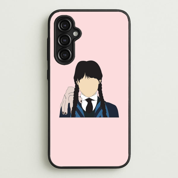 Wednesday And Thing  - Wednesday Phone Case for Galaxy A14