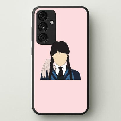 Wednesday And Thing  - Wednesday Phone Case for Galaxy A35