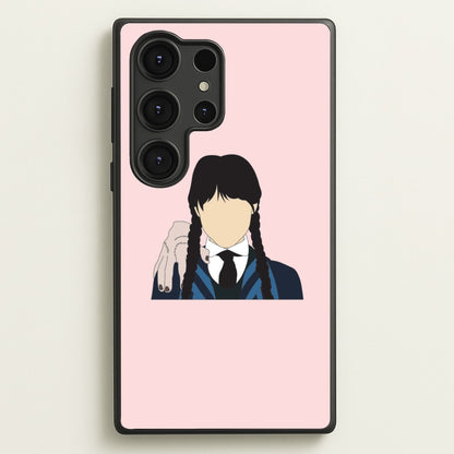 Wednesday And Thing  - Wednesday Phone Case for Galaxy S25 Ultra