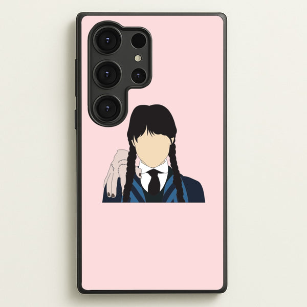 Wednesday And Thing  - Wednesday Phone Case for Galaxy S25 Ultra