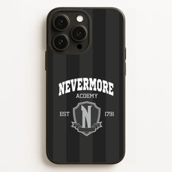 Addams Academy Gray  - Wednesday Phone Case for iPhone 16 Pro Max