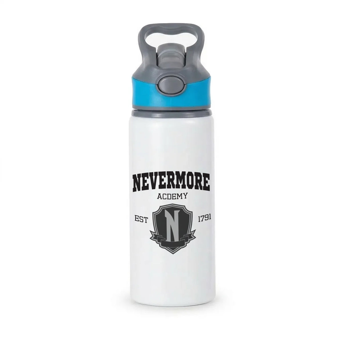 Addams Academy Gray Active Water Bottle
