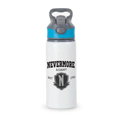 Addams Academy Gray Active Water Bottle - Blue