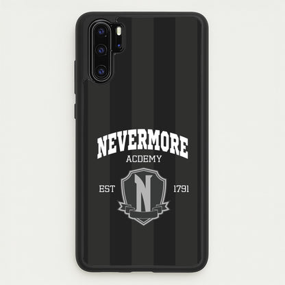 Addams Academy Gray  - Wednesday Phone Case for Huawei P30 Pro