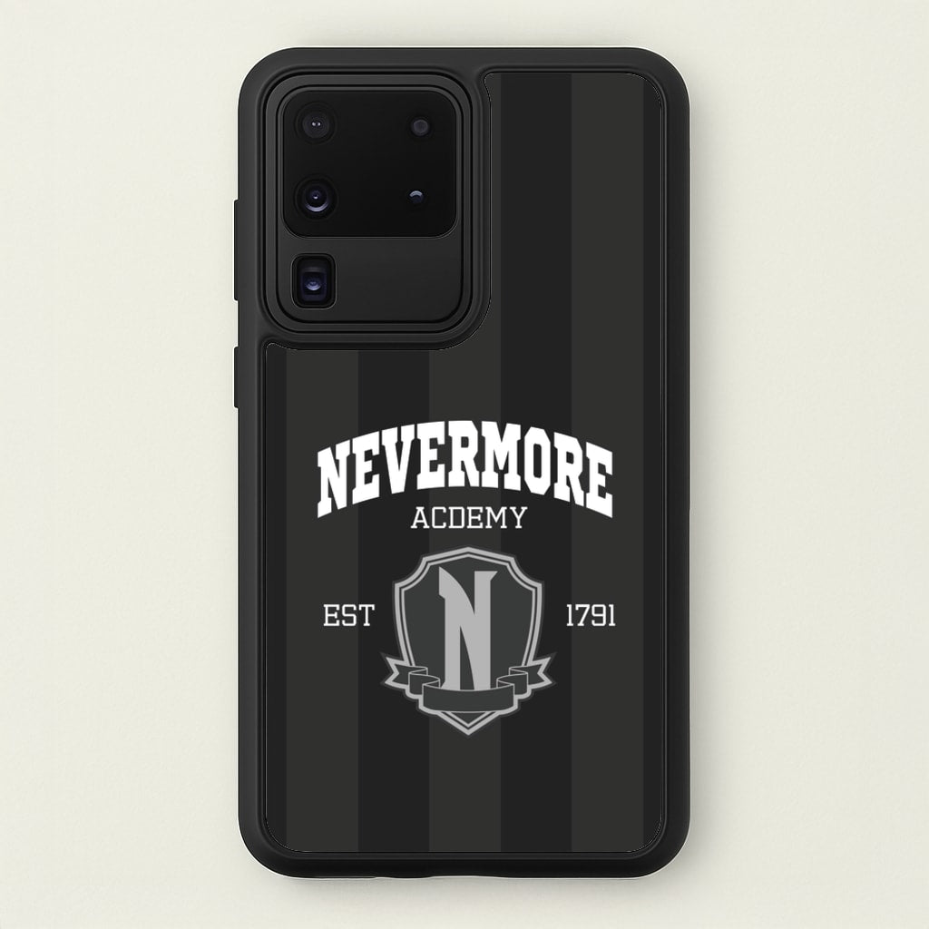 Addams Academy Gray  - Wednesday Phone Case for Galaxy S20 Ultra