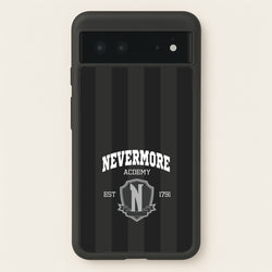 Addams Academy Gray  - Wednesday Phone Case for Google Pixel 6