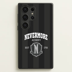 Addams Academy Gray  - Wednesday Phone Case for Galaxy S25 Ultra