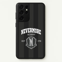 Addams Academy Gray  - Wednesday Phone Case for Galaxy S21 Ultra