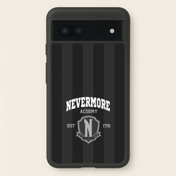 Addams Academy Gray  - Wednesday Phone Case for Google Pixel 6a