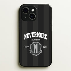 Addams Academy Gray  - Wednesday Phone Case for iPhone 14 Plus