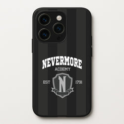 Addams Academy Gray  - Wednesday Phone Case for iPhone 14 Pro