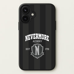 Addams Academy Gray Phone Case for iPhone 17