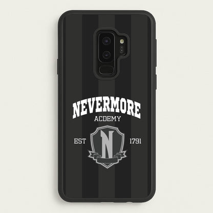 Addams Academy Gray  - Wednesday Phone Case for Galaxy S9 Plus
