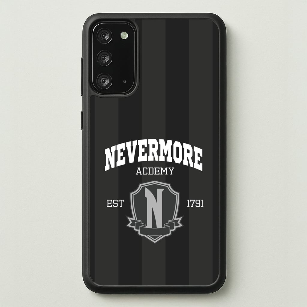 Addams Academy Gray  - Wednesday Phone Case for Galaxy Note 20