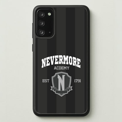 Addams Academy Gray  - Wednesday Phone Case for Galaxy Note 20