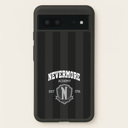 Addams Academy Gray  - Wednesday Phone Case for Google Pixel 7