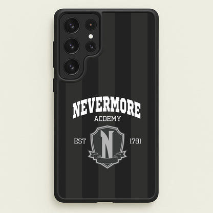 Addams Academy Gray  - Wednesday Phone Case for Galaxy S23 Ultra