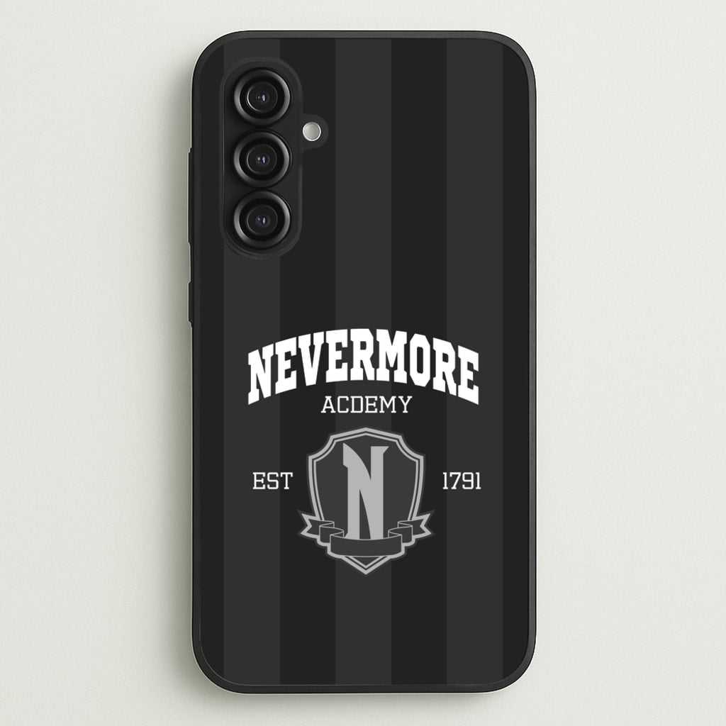 Addams Academy Gray  - Wednesday Phone Case for Galaxy S23FE