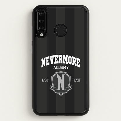 Addams Academy Gray  - Wednesday Phone Case for Huawei P30 Lite