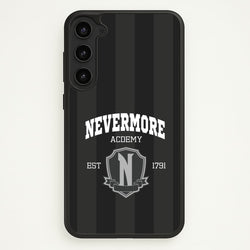 Addams Academy Gray  - Wednesday Phone Case for Galaxy S23 Plus