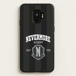 Addams Academy Gray  - Wednesday Phone Case for Galaxy S9