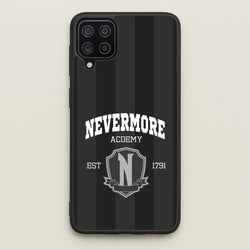 Addams Academy Gray  - Wednesday Phone Case for Galaxy A12