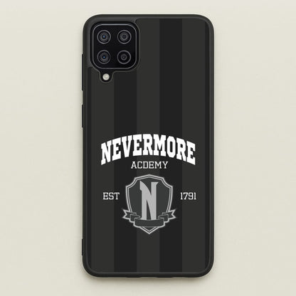 Addams Academy Gray  - Wednesday Phone Case for Galaxy A12